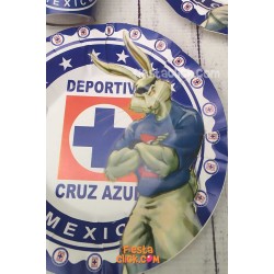 Cruz Azul Platos (6) 