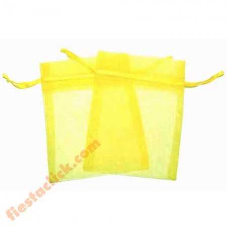 Amarillo Bolsita de Organza (24)