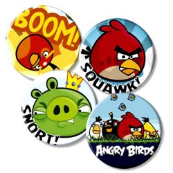 Angry Birds Boton distintivo (12)