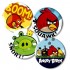 Angry Birds Boton distintivo (12)