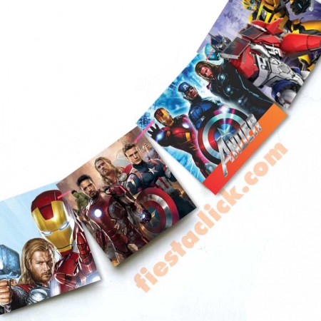 Avengers Banderines de fiesta