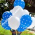 Azul con Puntos Globos (16)