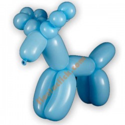 Azul Caribe globos largos(50)