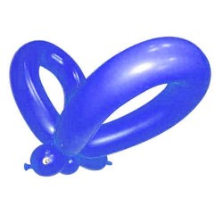 Azul Royal globos largos(50)