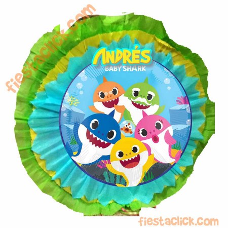 Baby Shark Piñata de tambor 