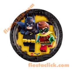 Festa Lego Batman - Adesivo para Marmita Pequena 220ml Lego Batman - 05 Un  - Festas da 25