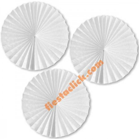 Blanco Roseton de Papel (3)