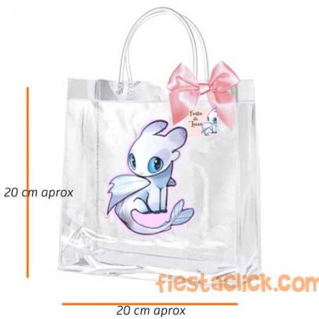 Especial Bolsa plastico PVC transparente 