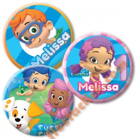 Bubble Guppies Boton distintivo (12)