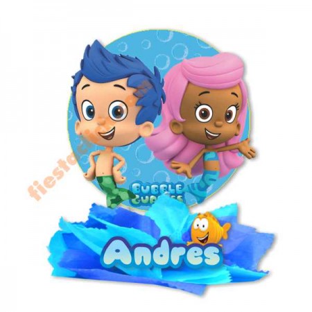 Bubble Guppies Centro de Mesa