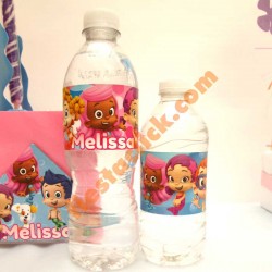 Bubble Guppies Etiqueta para botella (12)