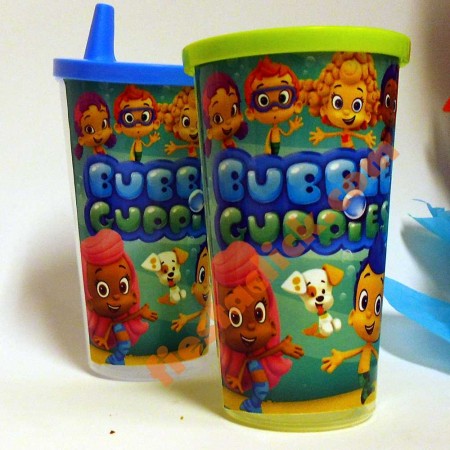 Bubble Guppies Vaso Tapa (8)