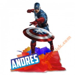 Capitan America Centro de Mesa