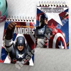 Capitan America Mini notas (8)