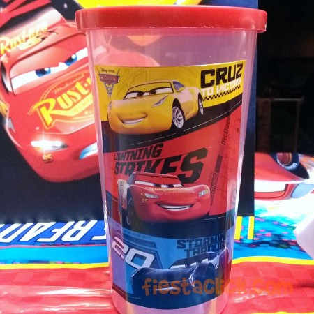 Cars Vaso Tapa (8)