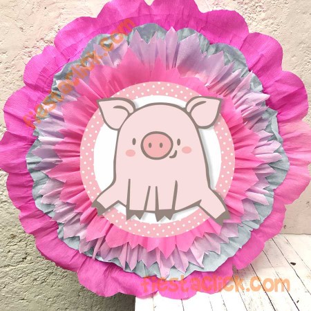 Cerdito Piñata de tambor