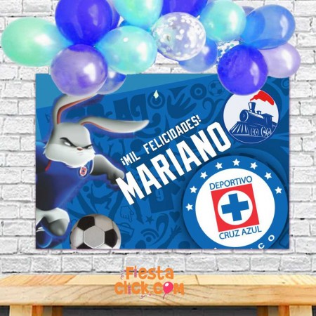 Cruz Azul Banner  Personalizado