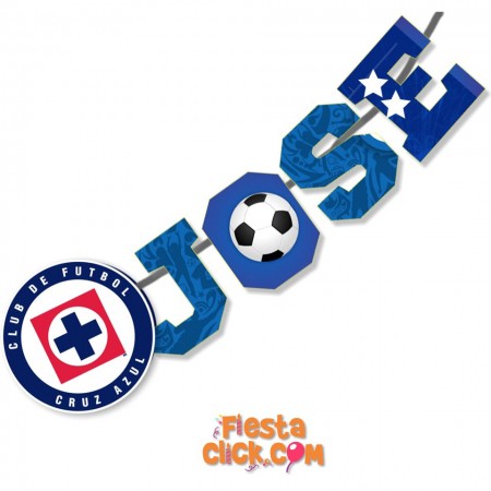 Cruz Azul Letrero Personalizado