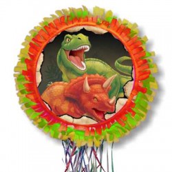 Dinosaurios Piñata de listones
