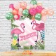 Flamingos Banner  Personalizado 