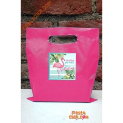 Flamingos Bolsa color personalizada (8)