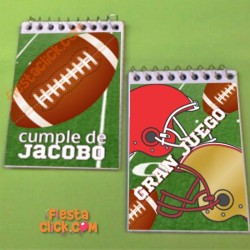 Football Americano Mini notas (8) 