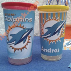 Football Americano Vaso Tapa (8) 