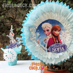 Frozen Piñata de listones