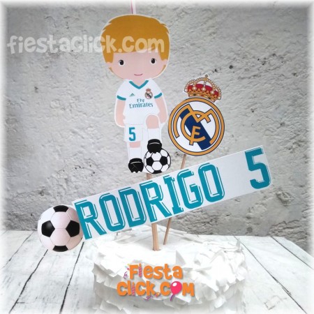 Futbol  caketopper Decora el pastel 