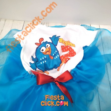 Gallinita Pintadita playera personalizada (1)