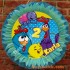  Gallinita Pintadita Piñata de listones 