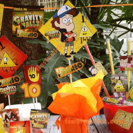 Gravity Falls Centro de Mesa 