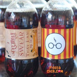 Harry Potter Etiqueta para botella 