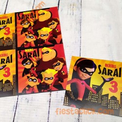 Increibles Sticker especial (30) 