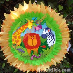 Jungla Piñata de listones
