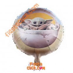 Mandalorian Globo metalico decorado (4)