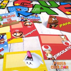  Mario Bros Tarjetas para Mesa de dulces 