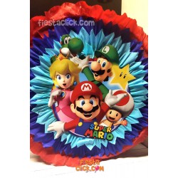  Mario Bros Piñata de listones 