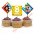  Mario Bros Decoracion de Cupcake (24) 