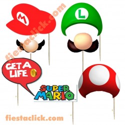 Mario Bros accesorios para foto