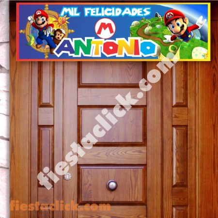  Mario Bros Decoración para la Entrada 