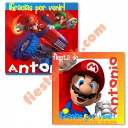  Mario Bros Sticker especial (30) 