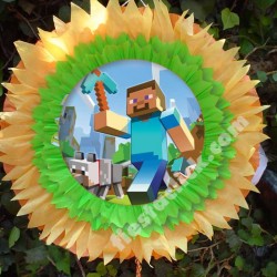 Minecraft Piñata de listones