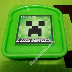 Minecraft Sandwichera decorada (8)