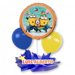 Minions Arreglo de Globos