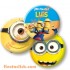 Minions Boton distintivo (12)