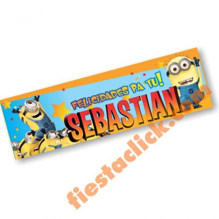 Minions Banner  Personalizado