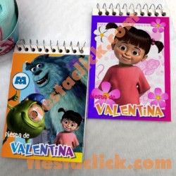 Monsters Inc Boo Mini notas (8)