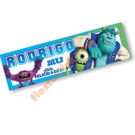 Monsters University Banner  Personalizado