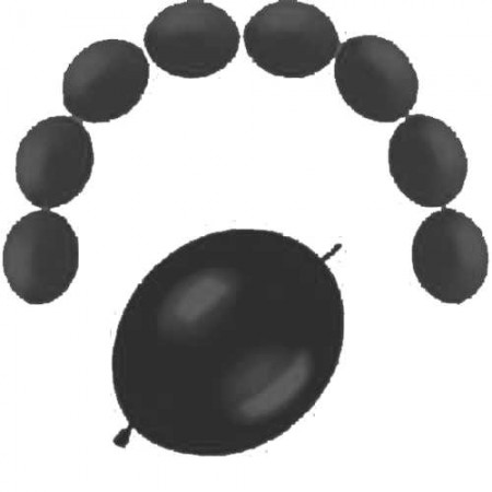 Negro Globos bipolo (50)